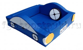 Сухой бассейн "Автомобиль" с аппликациями - fgospostavki.ru - Салехард