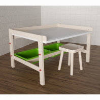 Стол растущий на регулируемых ножках «Снежок №1» - fgospostavki.ru - Салехард