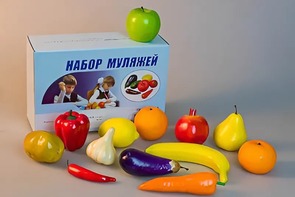 Набор муляжей для рисования (13 штук) - fgospostavki.ru - Салехард