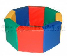 Сухой бассейн восьмигранный без аппликаций - fgospostavki.ru - Салехард