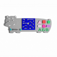 Бизиборд «Волшебный бегемотик» - fgospostavki.ru - Салехард