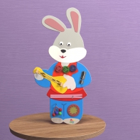 Бизиборд «Зайчик-побегайчик» - fgospostavki.ru - Салехард