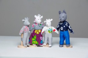 Шагающий театр "Волк и козлята" (4 персонажа) - fgospostavki.ru - Салехард