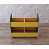 Тележка для пособий "Оранжевое настроение" - fgospostavki.ru - Салехард