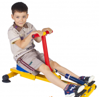 Детский гребной тренажер с одной рукояткой - fgospostavki.ru - Салехард