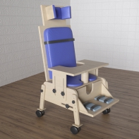 Стул для ребенка с ОВЗ «Новые горизонты» №3 со столешницей фиолетовый - fgospostavki.ru - Салехард