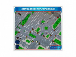 Электрифицированный магнитно-маркерный стенд "Светофорное регулирование" - fgospostavki.ru - Салехард