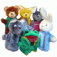 Набор перчаточных кукол "Теремок" - fgospostavki.ru - Салехард