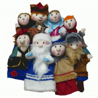 Набор перчаточных кукол "Морозко" - fgospostavki.ru - Салехард