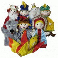 Набор перчаточных кукол "Иван-царевич и серый волк" - fgospostavki.ru - Салехард