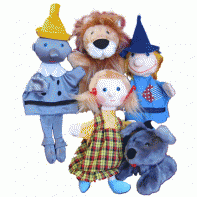 Набор перчаточных кукол "Волшебник Изумрудного города" - fgospostavki.ru - Салехард