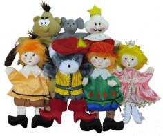 Набор перчаточных кукол "Кот в сапогах" - fgospostavki.ru - Салехард