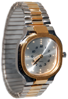 Часы со шрифтом Брайля мужские золото-серебро - fgospostavki.ru - Салехард