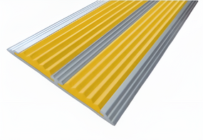 Алюминиевая полоса с двумя резиновыми вставками - fgospostavki.ru - Салехард