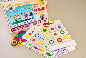Игровой набор Фребеля "Цвет и форма" (серия "Эксперимент") - fgospostavki.ru - Салехард