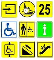 Тактильный знак 100х200 - fgospostavki.ru - Салехард