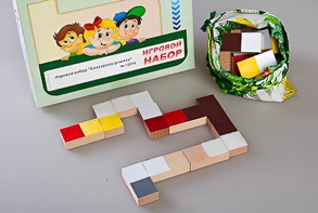 Игровой набор "Сенсорное домино" - fgospostavki.ru - Салехард