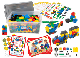 Конструктор STEM "Шестеренки" 800 деталей - fgospostavki.ru - Салехард