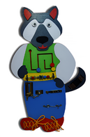 Бизиборд «Волчок-серый бочок» - fgospostavki.ru - Салехард