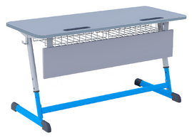 Парта NOMAD двухместная регулируемая по высоте - fgospostavki.ru - Салехард