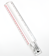 Полусферическая линейка-лупа с фиксирующей линией - fgospostavki.ru - Салехард