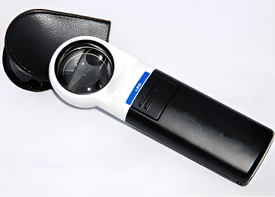 Лупа карманная с подсветкой (10х) - fgospostavki.ru - Салехард