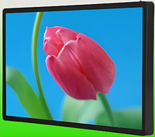 Киоск информационный настенный сенсорный 27" (вариант 2) - fgospostavki.ru - Салехард