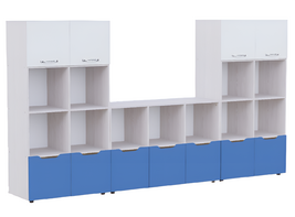 Шкаф модульный Teamwork - fgospostavki.ru - Салехард