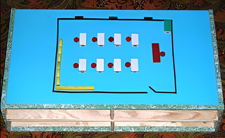 Магнитный набор для реабилитации "Ориентир" (для слепых и слабовидящих детей) - fgospostavki.ru - Салехард