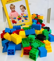 Конструктор для детей от 2.5 лет 200 деталей - fgospostavki.ru - Салехард