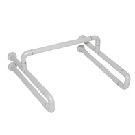 Поручень для писсуара или раковины с антибактериальным покрытием (белый) - fgospostavki.ru - Салехард