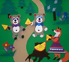 Пособие для слабовидящих детей - Театр-сказка "Два жадных медвежонка" - fgospostavki.ru - Салехард