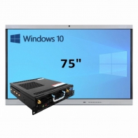 Интерактивная панель 75" (встроенный ПК, Win10) - fgospostavki.ru - Салехард