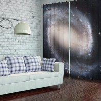 Комплект светонепроницаемых штор "Млечный путь" - fgospostavki.ru - Салехард