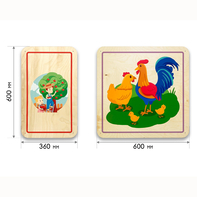 Набор стеновых панелей «Природа нашего края - Дачники» - fgospostavki.ru - Салехард