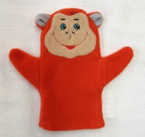Кукла-рукавичка "Обезьянка" - fgospostavki.ru - Салехард