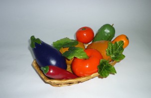 Муляжи "Корзина с овощами" - fgospostavki.ru - Салехард