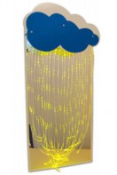 Зеркальное панно с фибероптическими нитями и Облаком - fgospostavki.ru - Салехард