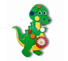 Бизиборд «Малыш-крокодил» - fgospostavki.ru - Салехард