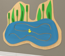 Бизиборд «Озеро» - fgospostavki.ru - Салехард