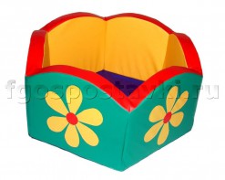 Бассейн шестигранный "Ромашка" - fgospostavki.ru - Салехард