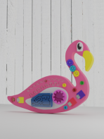 Бизиборд «Розовый фламинго» - fgospostavki.ru - Салехард