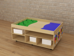 STEAM Многофункциональный стол Море, суша и лес - fgospostavki.ru - Салехард