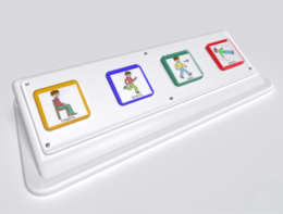 Игровой коммуникатор 4-х кнопочный №1 - fgospostavki.ru - Салехард