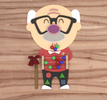 Бизиборд «Дорогой дедушка» - fgospostavki.ru - Салехард