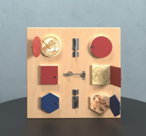 Бизиборд «Сюрприз» - fgospostavki.ru - Салехард