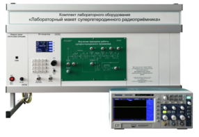 Комплект лабораторного оборудования «Лабораторный макет супергетеродинного радиоприёмника»  - fgospostavki.ru - Салехард