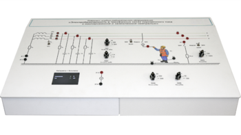 Комплект учебно-лабораторного оборудования «Электробезопасность в трехфазных сетях переменного тока с изолированной и заземленной нейтралью» - fgospostavki.ru - Салехард