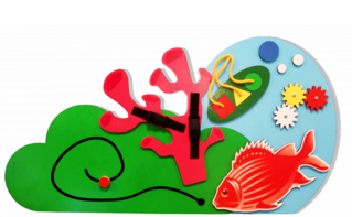 Бизиборд «Коралл» - fgospostavki.ru - Салехард