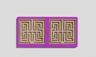 Межполушарная доска №13 фиолетовая - fgospostavki.ru - Салехард